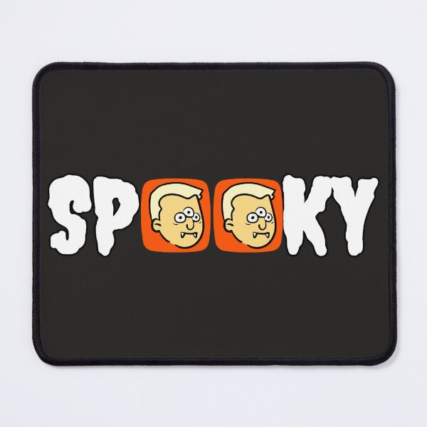 Item preview, Vampire with three eyes orange background - Spooky Halloween designed and sold by LV-creator.