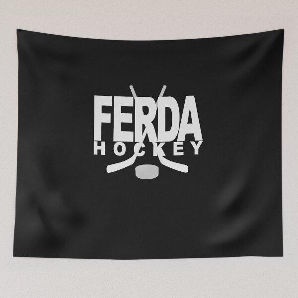 Item preview, Ferda Hockey with stick in grey Essential T-Shirt designed and sold by HalShevlin.