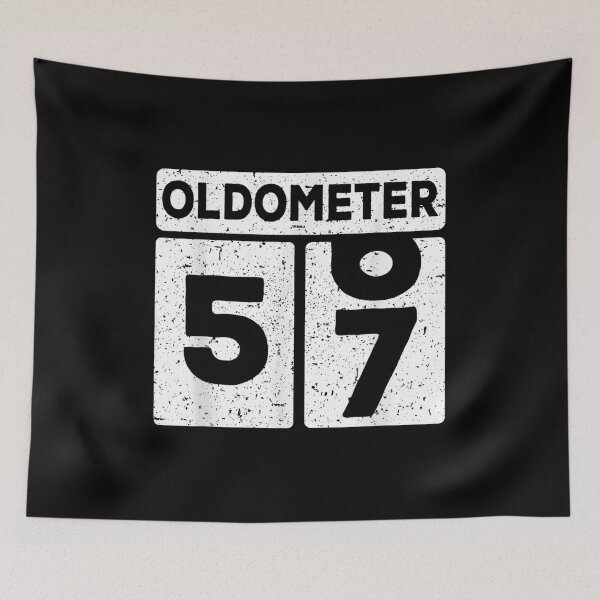 Item preview, Oldometer 56-57 | 57th Birthday Funny Gift designed and sold by Axelhellquis.
