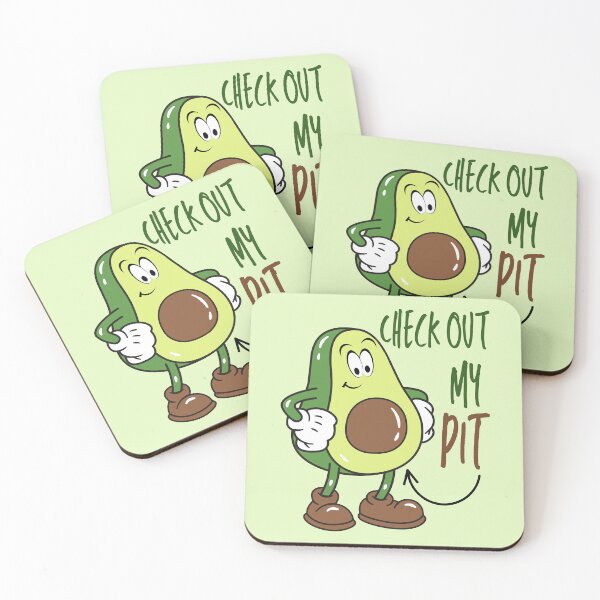 Item preview, Avocado - Checkout My Pit.  designed and sold by FXR-Designs.