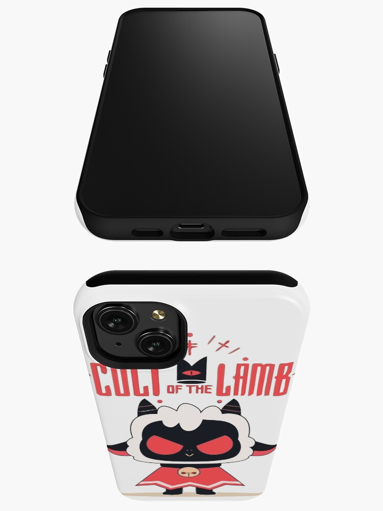 cult of the lamb with logo | iPhone Case