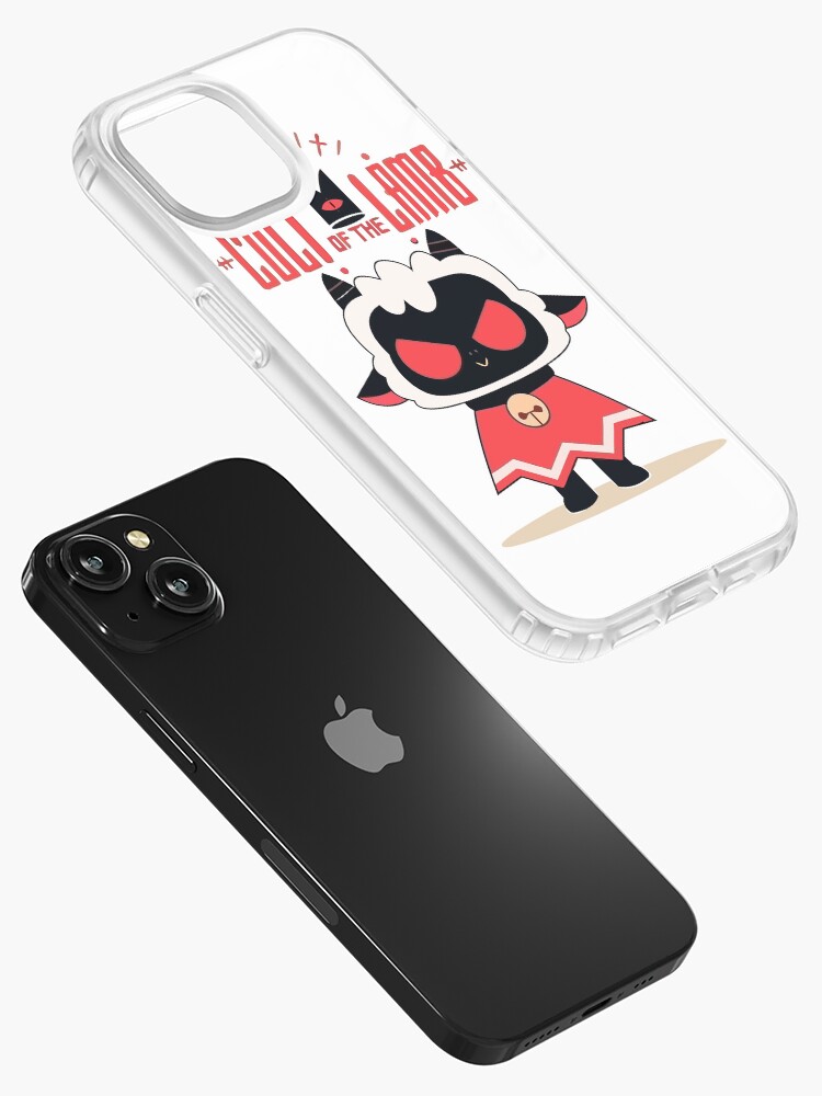 cult of the lamb with logo | iPhone Case