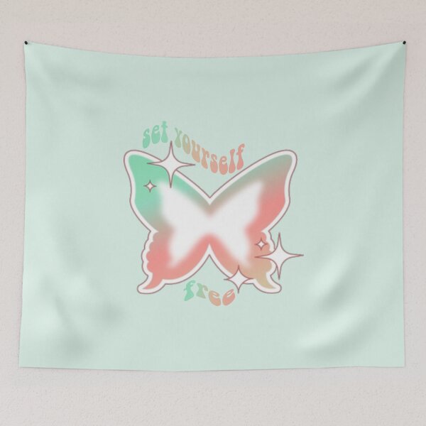 Item preview, set yourself free butterly designed and sold by everything4eva.