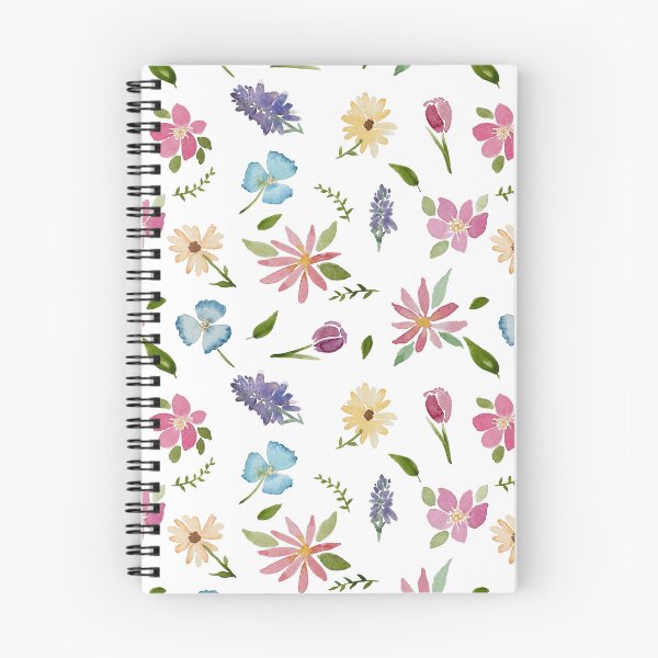 Item preview, Pretty Floral Watercolour Light designed and sold by Nicky Rollings.