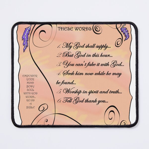 Item preview, My God shall supply these words designed and sold by 404colors.