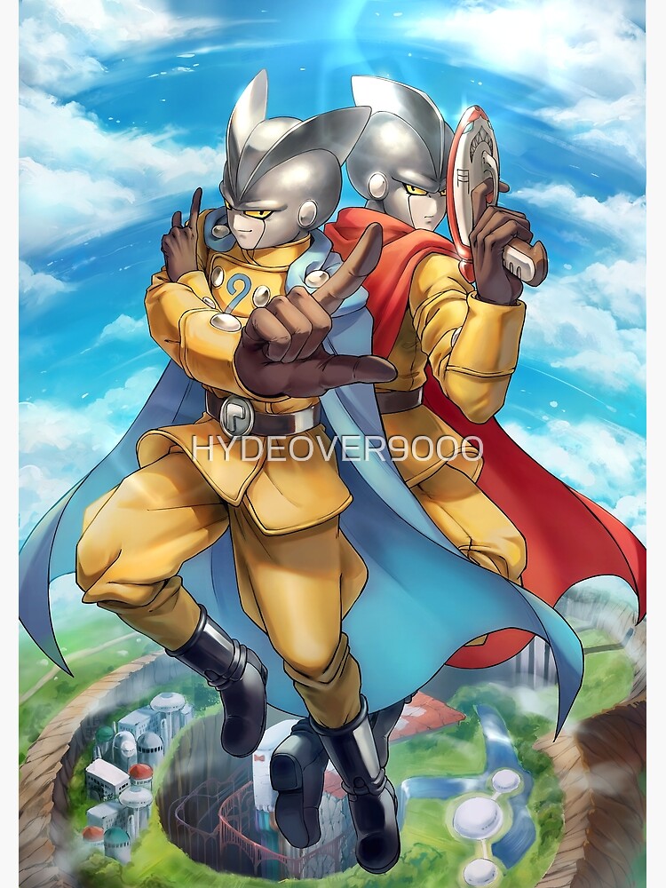 Discover Dragon Ball Super: Super Hero (Gamma 1 & 2) Premium Matte Vertical Poster