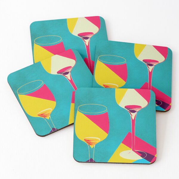 Item preview, Pop Art - Wine Glasses - #2 designed and sold by lapart.