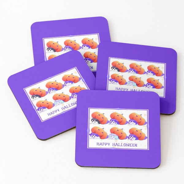 Item preview, An OMORI Halloween (on Purple) designed and sold by epinkb.