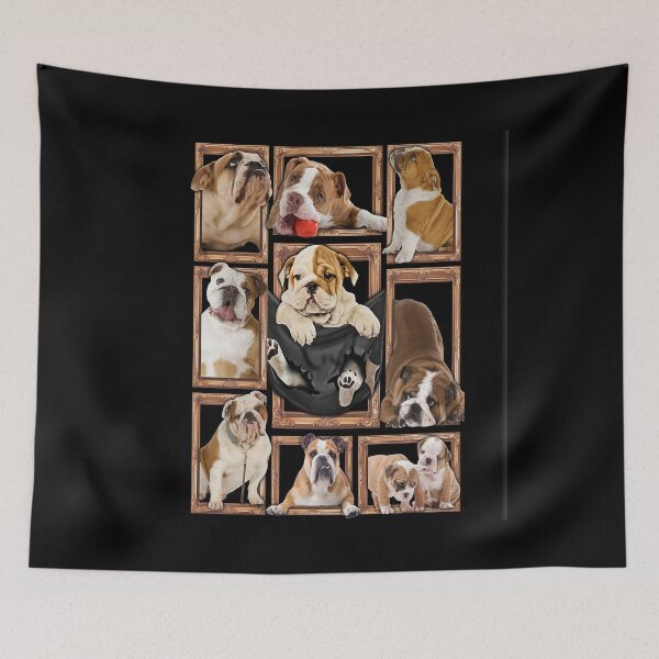 Item preview, Funny English Bulldog Picture Frames designed and sold by HeinzGeorgRaab.