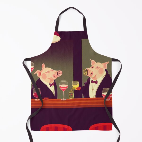 Item preview, Pigs - Bartenders - Pig House - House of Pig designed and sold by lapart.