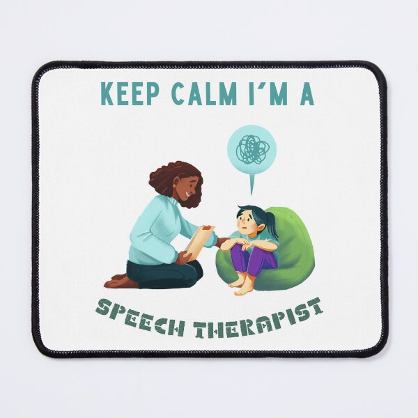 Item preview, keep calm i'm a speech therapist... designed and sold by ENIGMAT-.