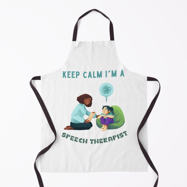 Item preview, keep calm i'm a speech therapist... designed and sold by ENIGMAT-.