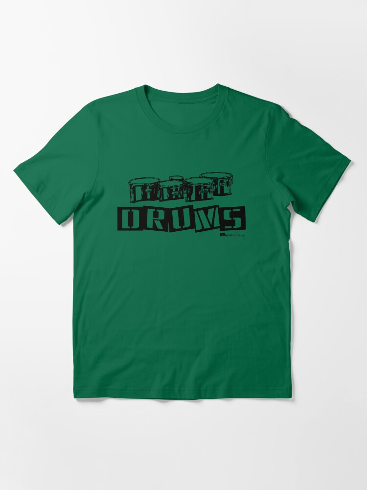 Alternate view of Label Me A Tenor Drum (Black Lettering) Essential T-Shirt