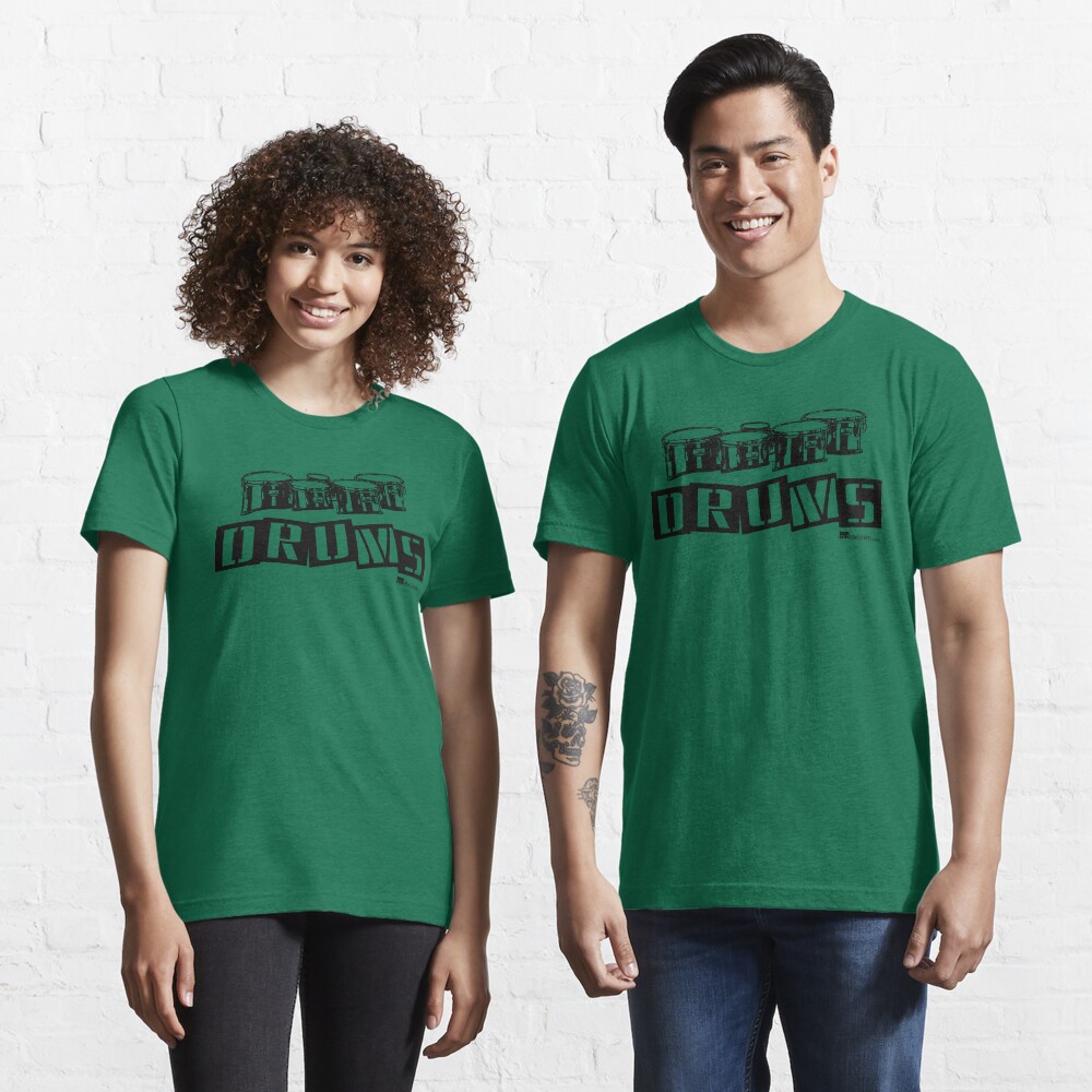 Label Me A Tenor Drum (Black Lettering) Essential T-Shirt