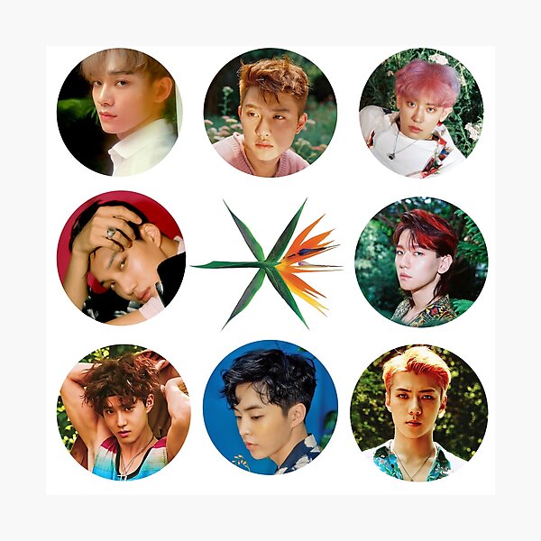 exo photographic print by baekgie29 redbubble