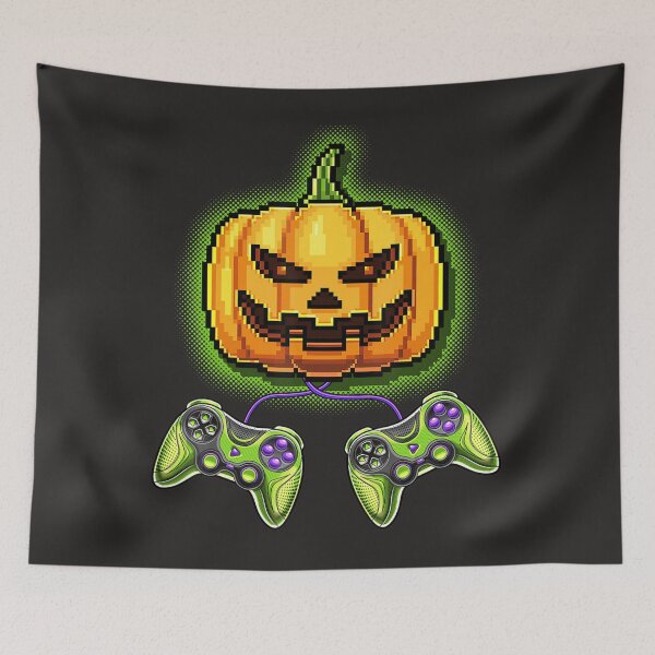 Item preview, Pumpkin JackOLantern Video Game Controller Halloween Boys  designed and sold by AbdieJere.