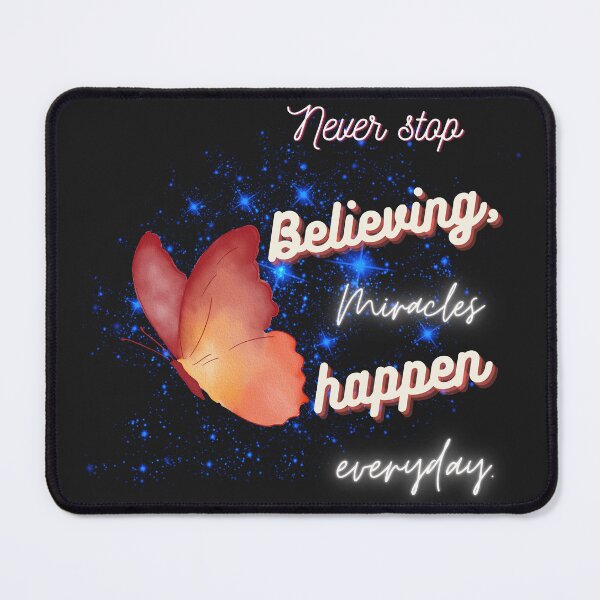 Item preview, Never stop believing in miracles. designed and sold by RonelM.