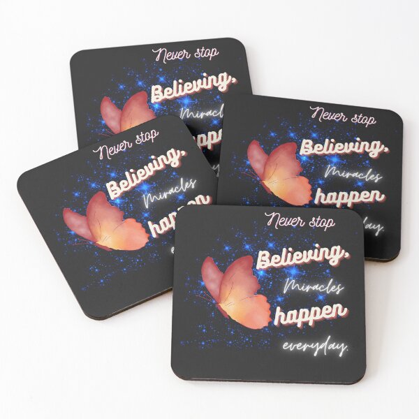 Item preview, Never stop believing in miracles. designed and sold by RonelM.