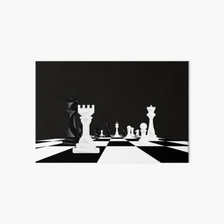 Bobby Fischer King of Chess Art Board Print by LoveGalBlackTan