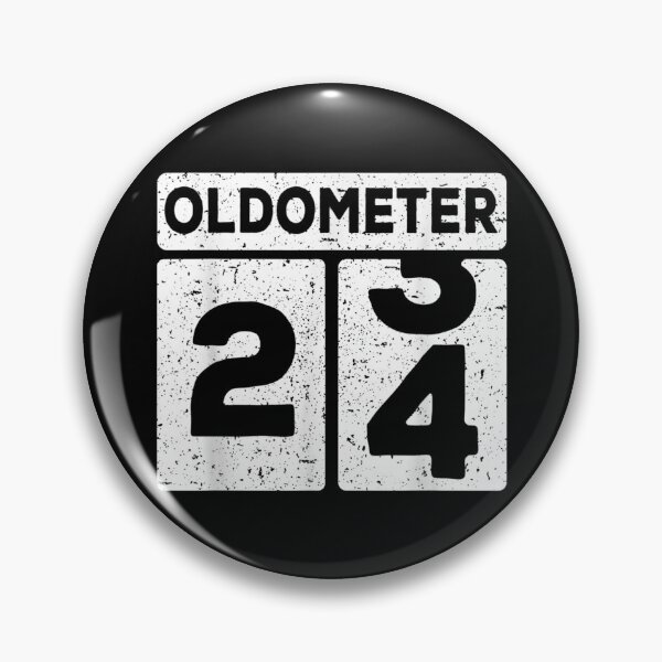 Item preview, Oldometer 23-24 | 24th Birthday Funny Gift designed and sold by Axelhellquis.