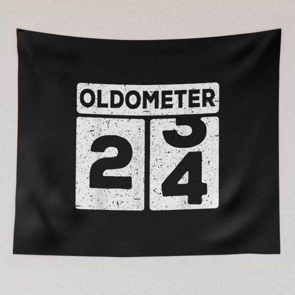 Item preview, Oldometer 23-24 | 24th Birthday Funny Gift designed and sold by Axelhellquis.