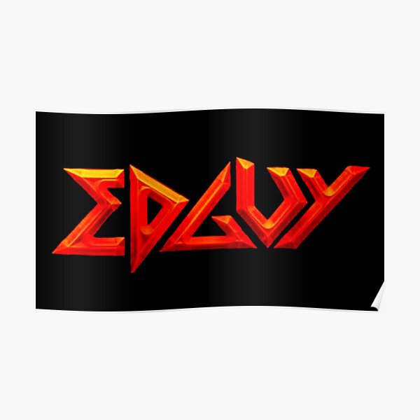 "best selling logo edguy tour band heavy metal music" Poster for Sale