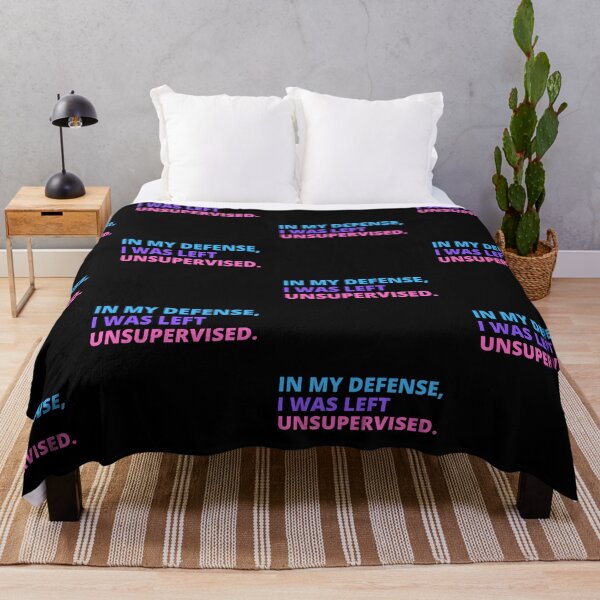 Item preview, In my Defense, I was left Unsupervised. designed and sold by TrendingVibes.
