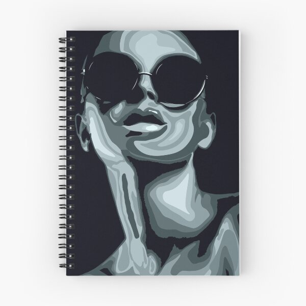 Item preview,  Unknown Stylish Girl in Sunglasses vector portrait designed and sold by JeLoTall.
