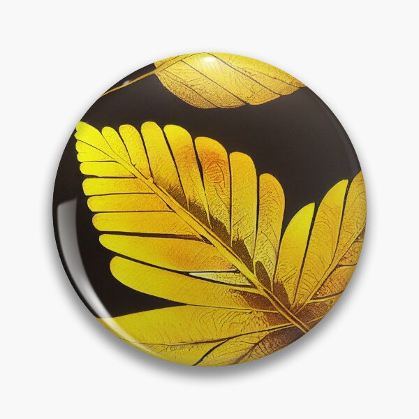 Item preview, Elegant Leaves artwork designed and sold by GoldfinchArt.