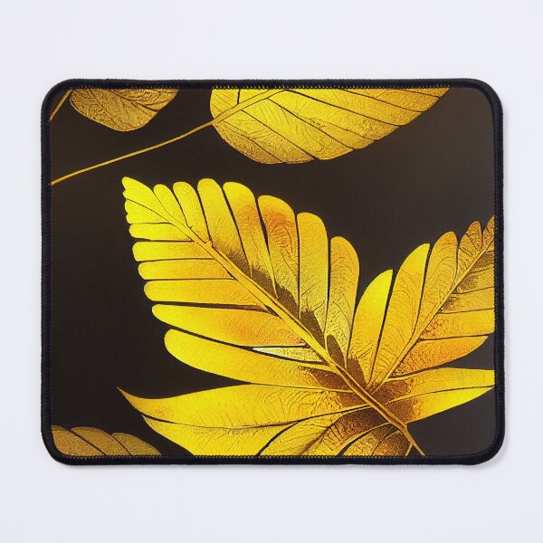 Item preview, Elegant Leaves artwork designed and sold by GoldfinchArt.