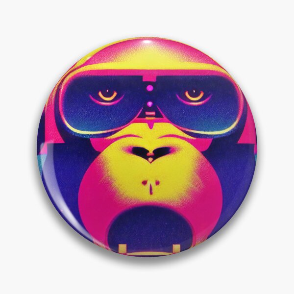 Item preview, Purple Monkey Hipster designed and sold by Grewtrel.