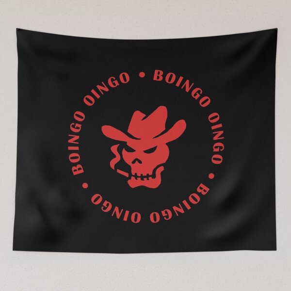 Item preview, oingo boingo skull logo designed and sold by carfrey1978.