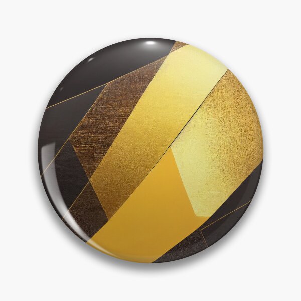 Item preview, Abstract black and golden artwork designed and sold by GoldfinchArt.