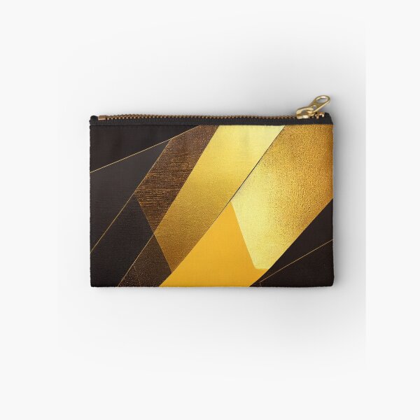 Item preview, Abstract black and golden artwork designed and sold by GoldfinchArt.