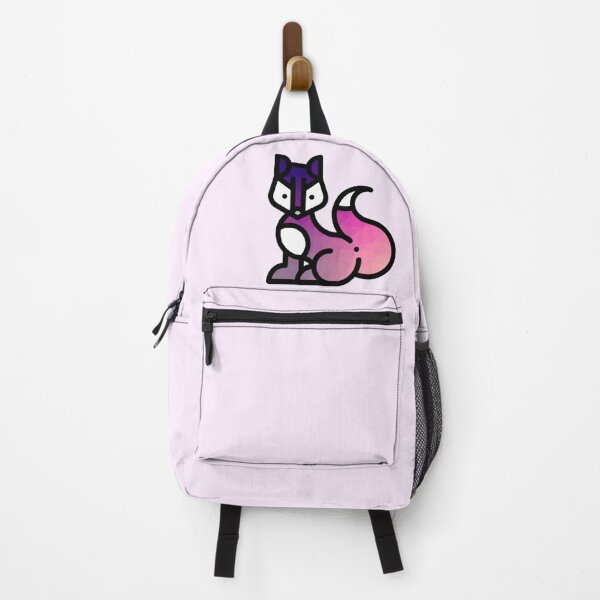 Item preview, Purple faceted elegant fox designed and sold by Camilla Wynter.