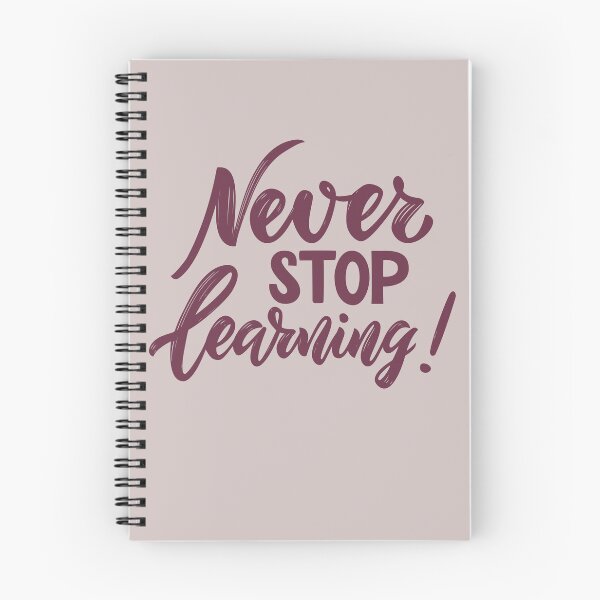 Item preview, Never Stop Learning designed and sold by WORLD-SOFIA.