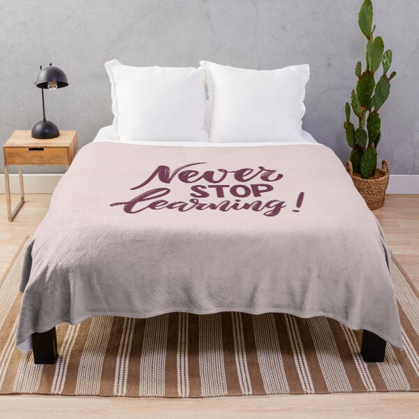Item preview, Never Stop Learning designed and sold by WORLD-SOFIA.