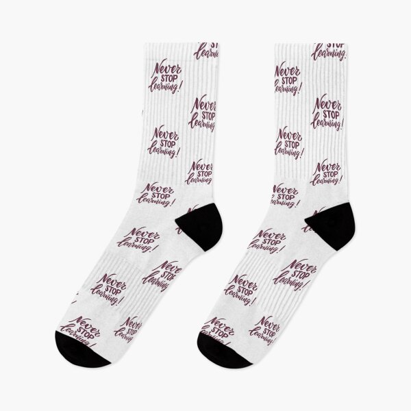 Item preview, Never Stop Learning designed and sold by WORLD-SOFIA.