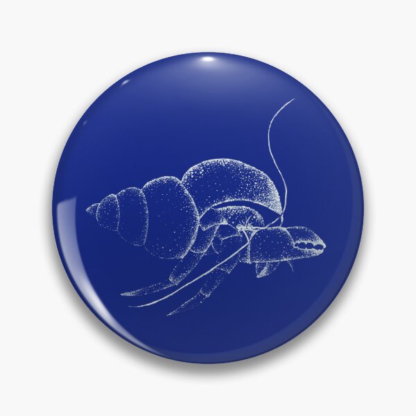 Artikelvorschau, Ghost Hermit Crab entworfen und verkauft von Karen Todman -Aroca Designs-.