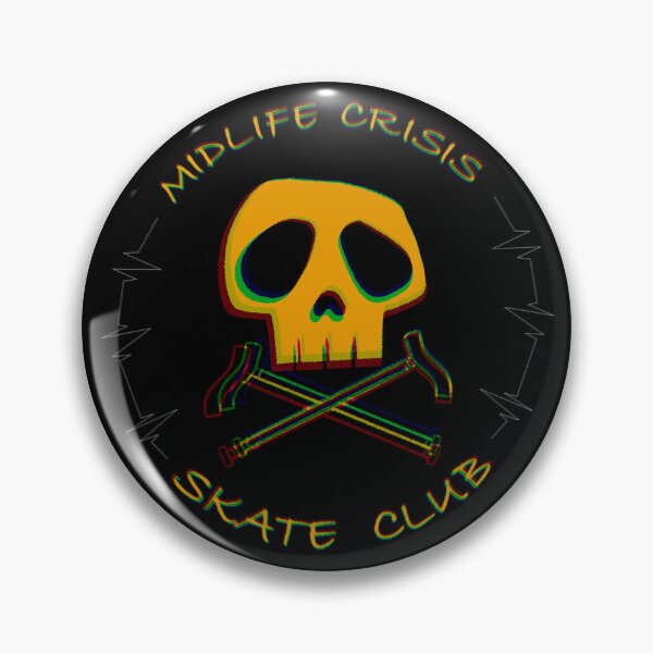 Item preview, MIDLIFE CRISIS SKATE CLUB designed and sold by essimora88.