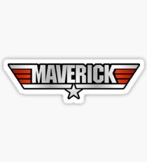 Top gun -because i was inverted- Sticker
