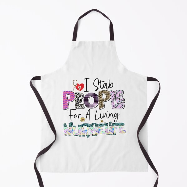Item preview, I stab people for a living nurse life designed and sold by sweary12.