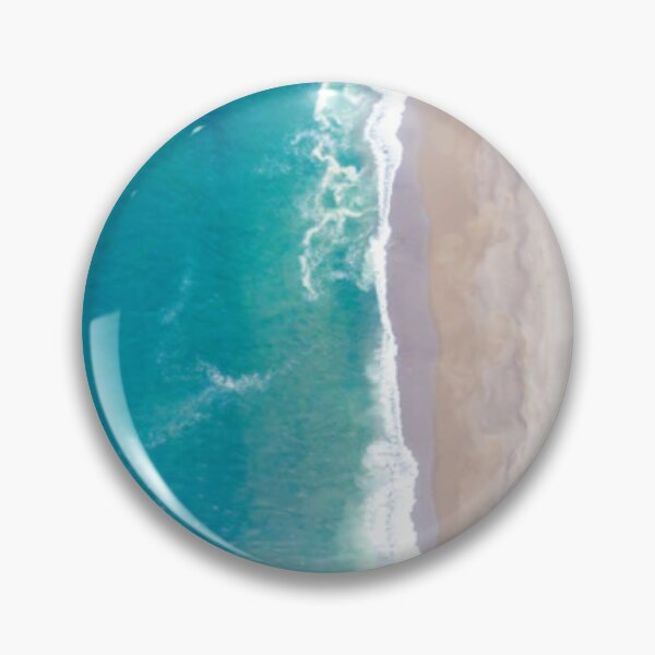 Artikelvorschau, Cooler bunter blauer und brauner Ozean und Strand Art.-Nr. entworfen und verkauft von BEAUTY ⭐⭐⭐⭐⭐.