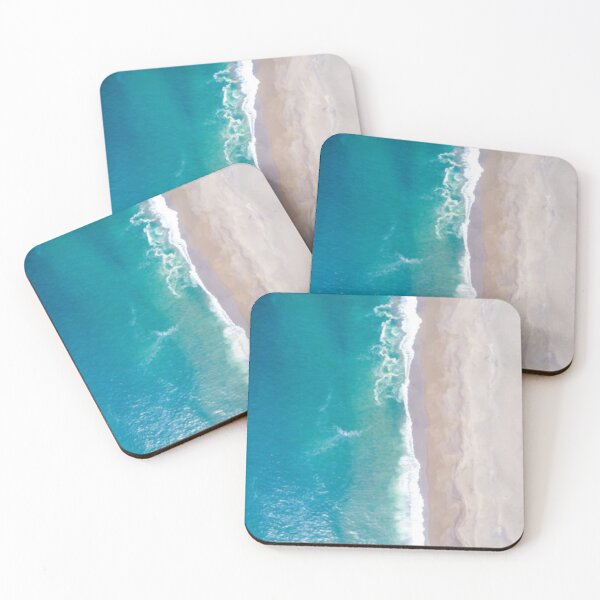 Artikelvorschau, Cooler bunter blauer und brauner Ozean und Strand Art.-Nr. entworfen und verkauft von BEAUTY ⭐⭐⭐⭐⭐.
