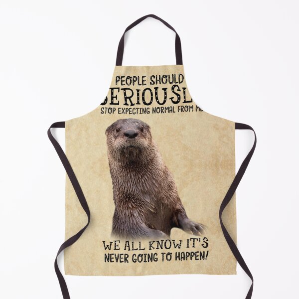 Item preview, Otter People should seriously stop expecting normal from me designed and sold by AnetteEckert.