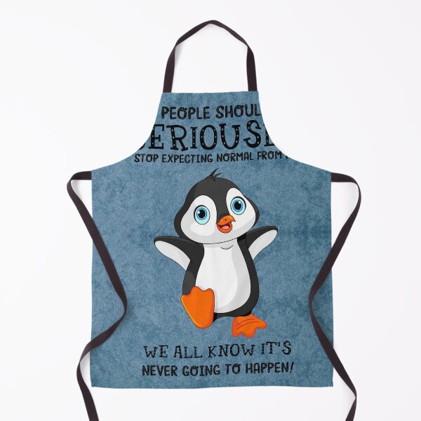 Item preview, Penguin People should seriously stop expecting normal from me designed and sold by AnetteEckert.