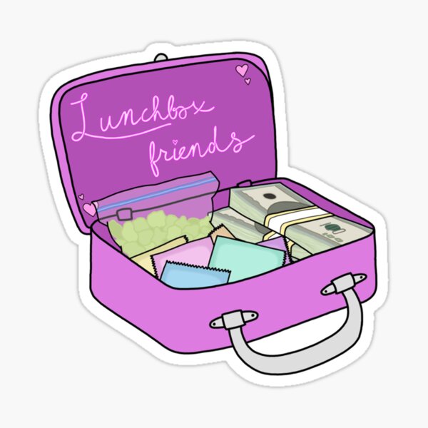 "Lunchbox Friends " Sticker for Sale by 16Jackson Redbubble