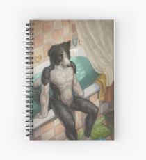 Border collie Spiral Notebook