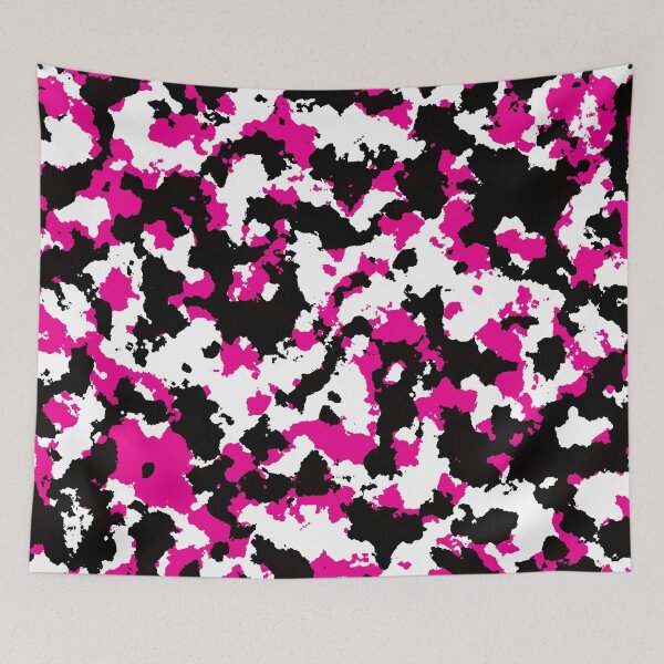 Item preview, Camo in Black, Pink and White designed and sold by HectorCantres.