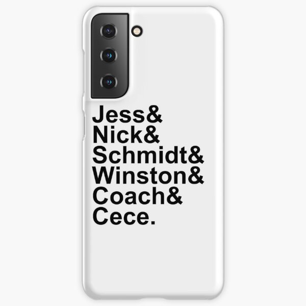 New Girl Case Skin For Samsung Galaxy By Ohgeezokay Redbubble